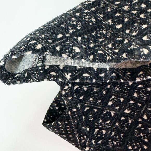 Pilcro and the Letterpress Womens The Serif Jeans Corduroy Black Cream 32 - Picture 4 of 8